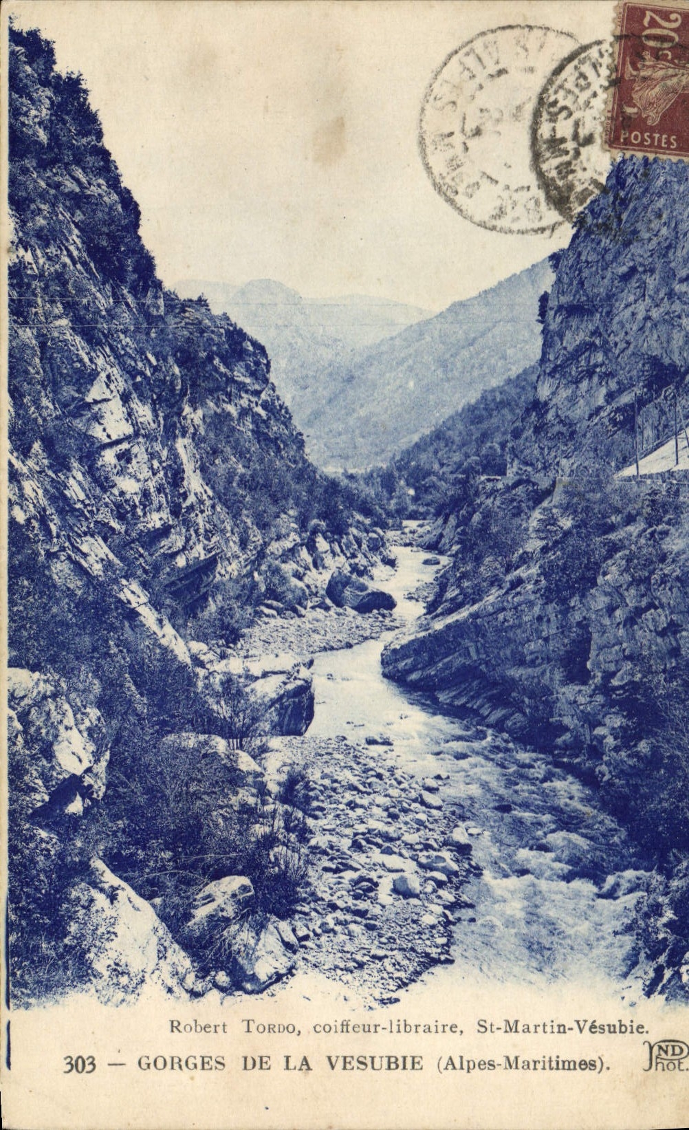 CPA Gorges de la Vesubie Alpes Maritimes 