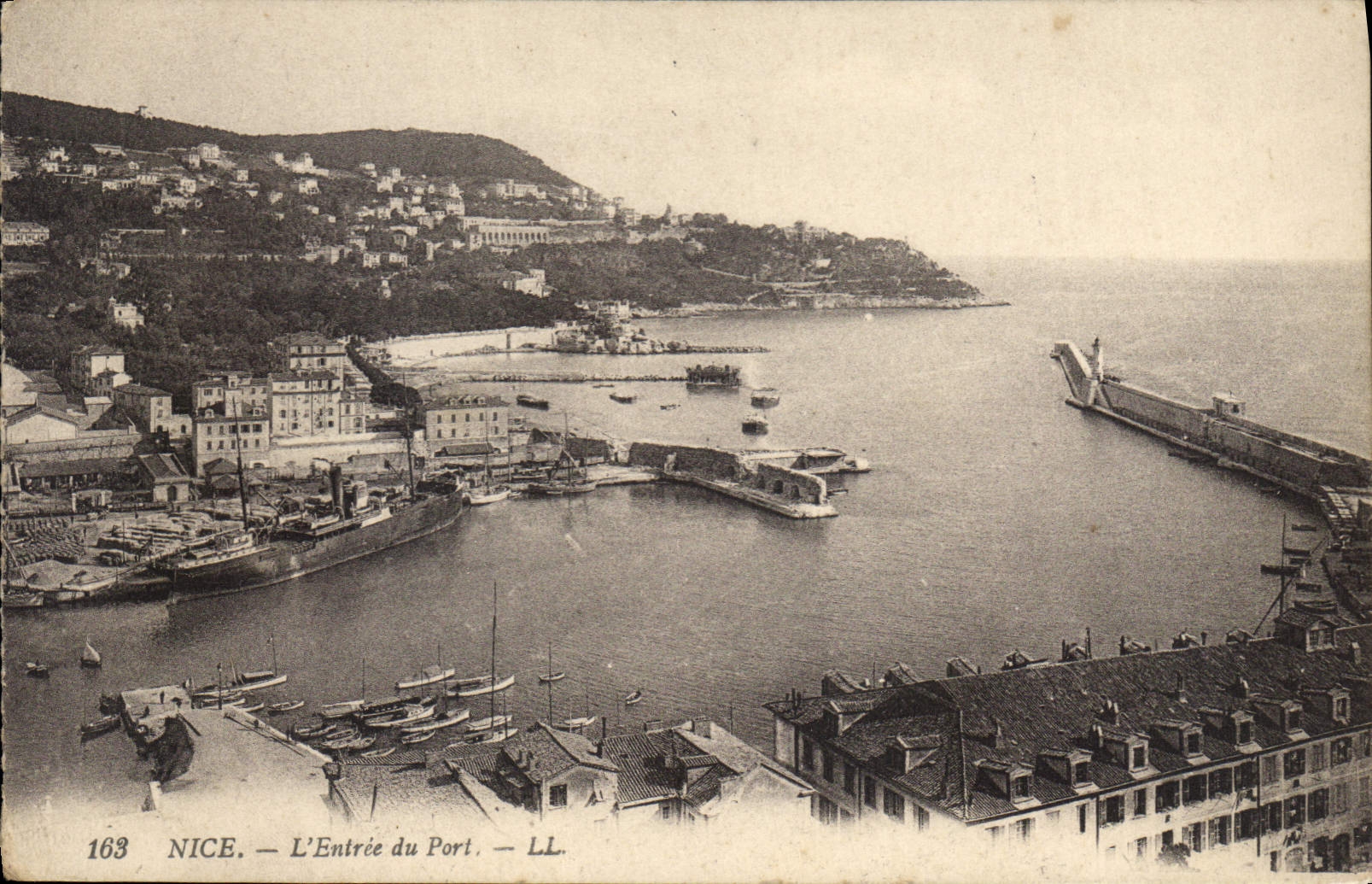 CPA Nice L'Entree du Port 