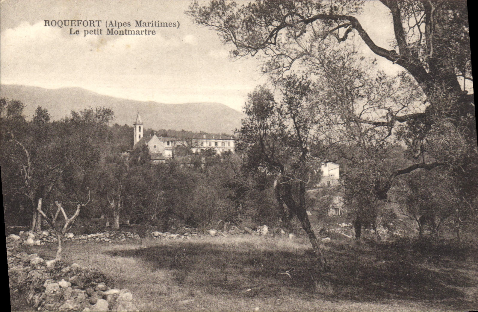 CPA Roquefort Alpes Maritimes Le Petit Montmartre 