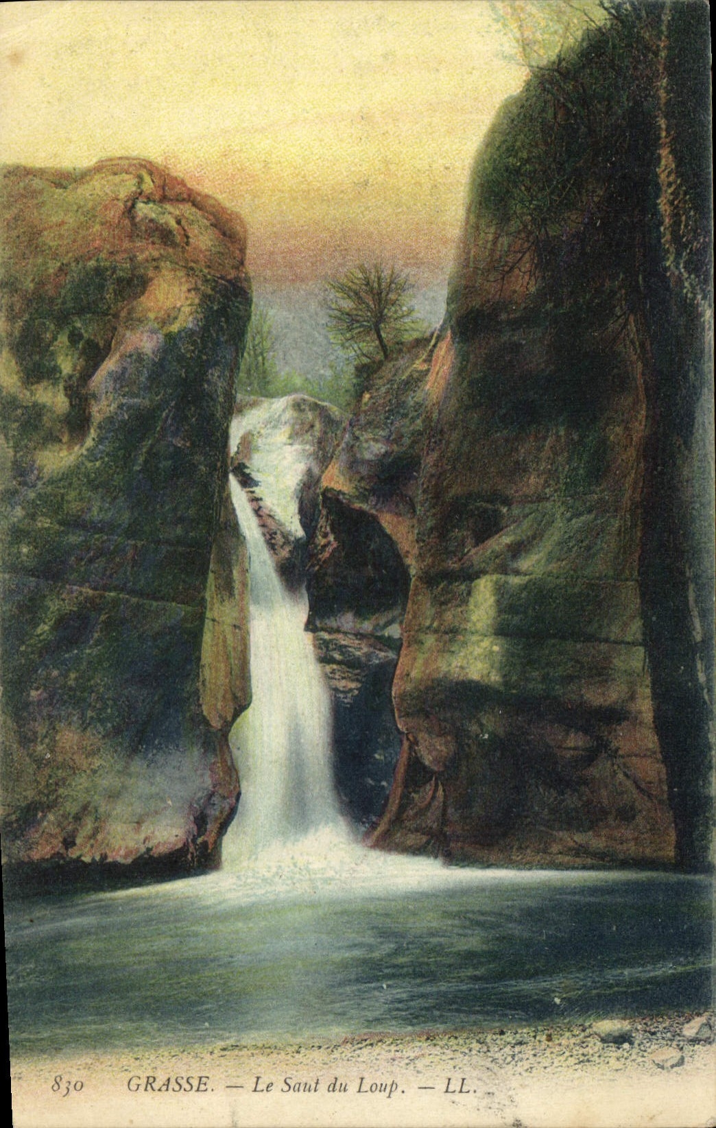 CPA Grasse Le Saut du Loup 
