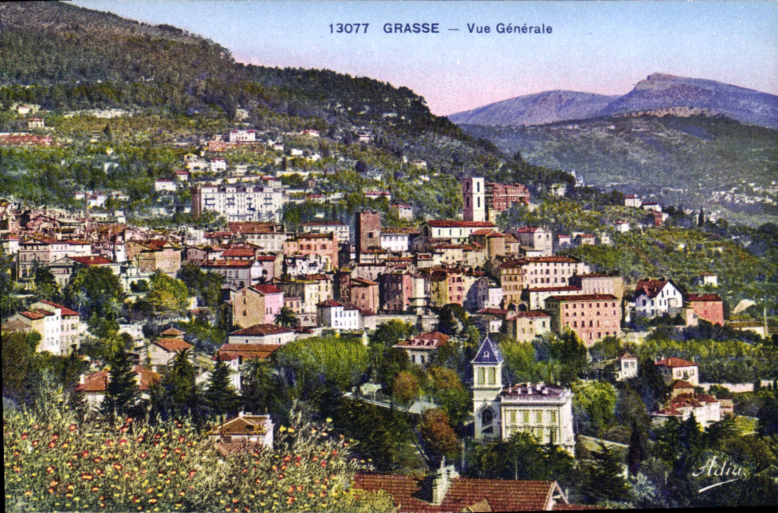 CPA Grasse Vue Generale 