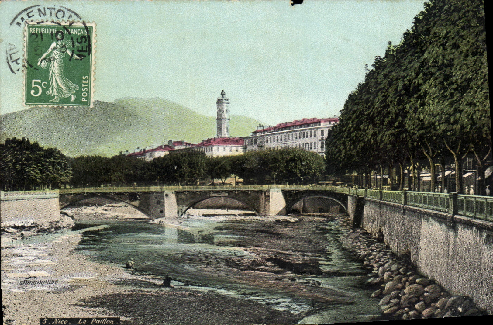 CPA Nice Le paillon