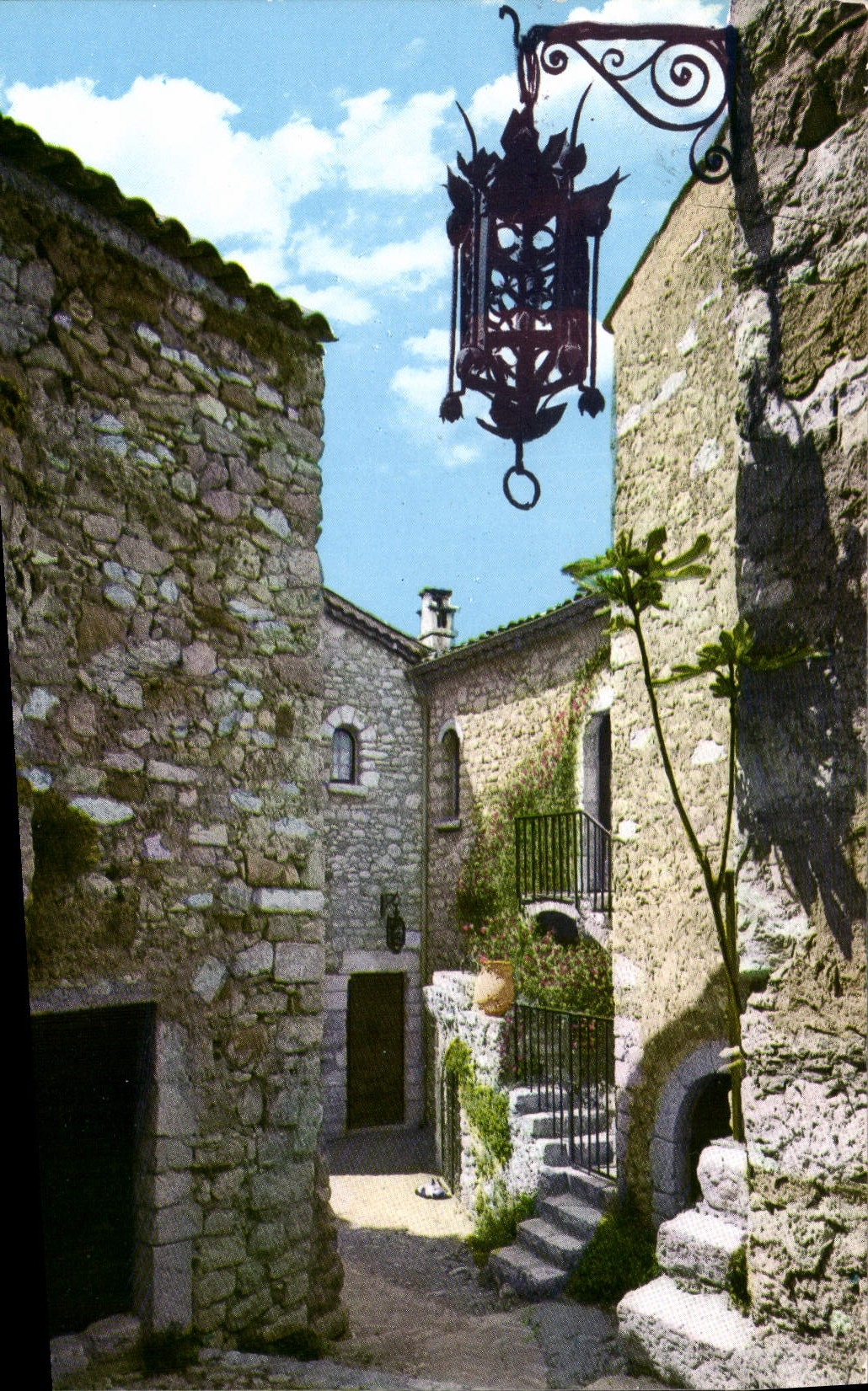 CPA Cote d'Azur Eze Village Le Palais du Prince de Suede 