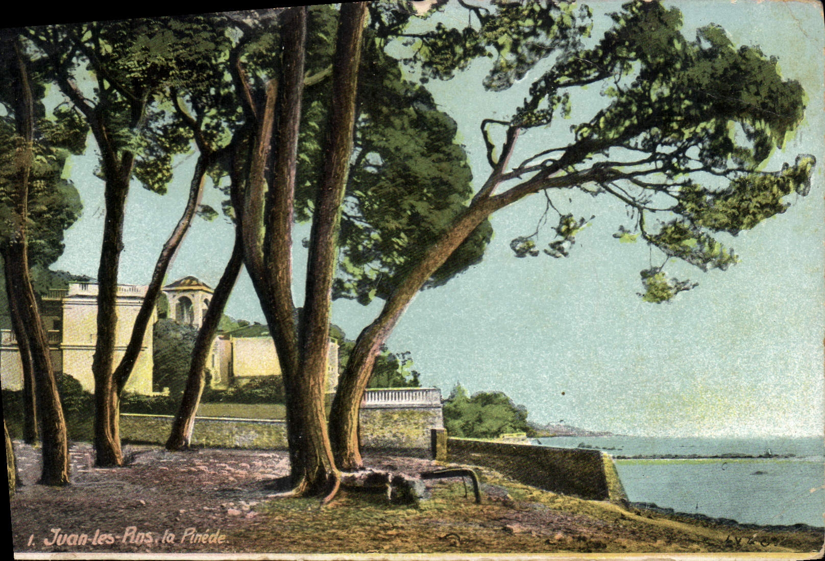 CPA Juan les Ros la Pinede 