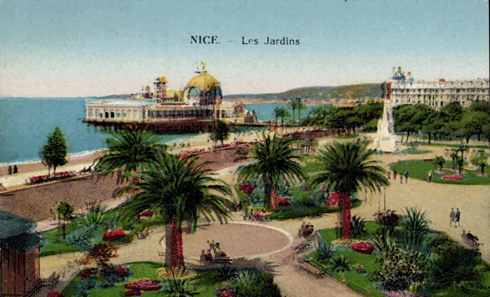 CPA Nice Les Jardins 