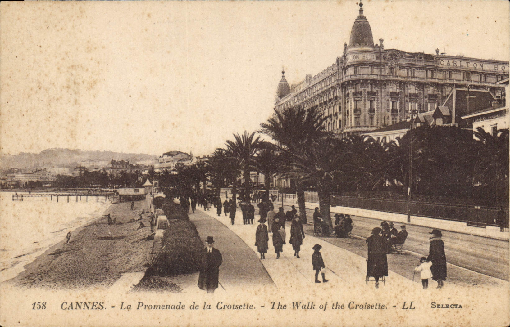 CPA Cannes La Promenade de la Croisette 