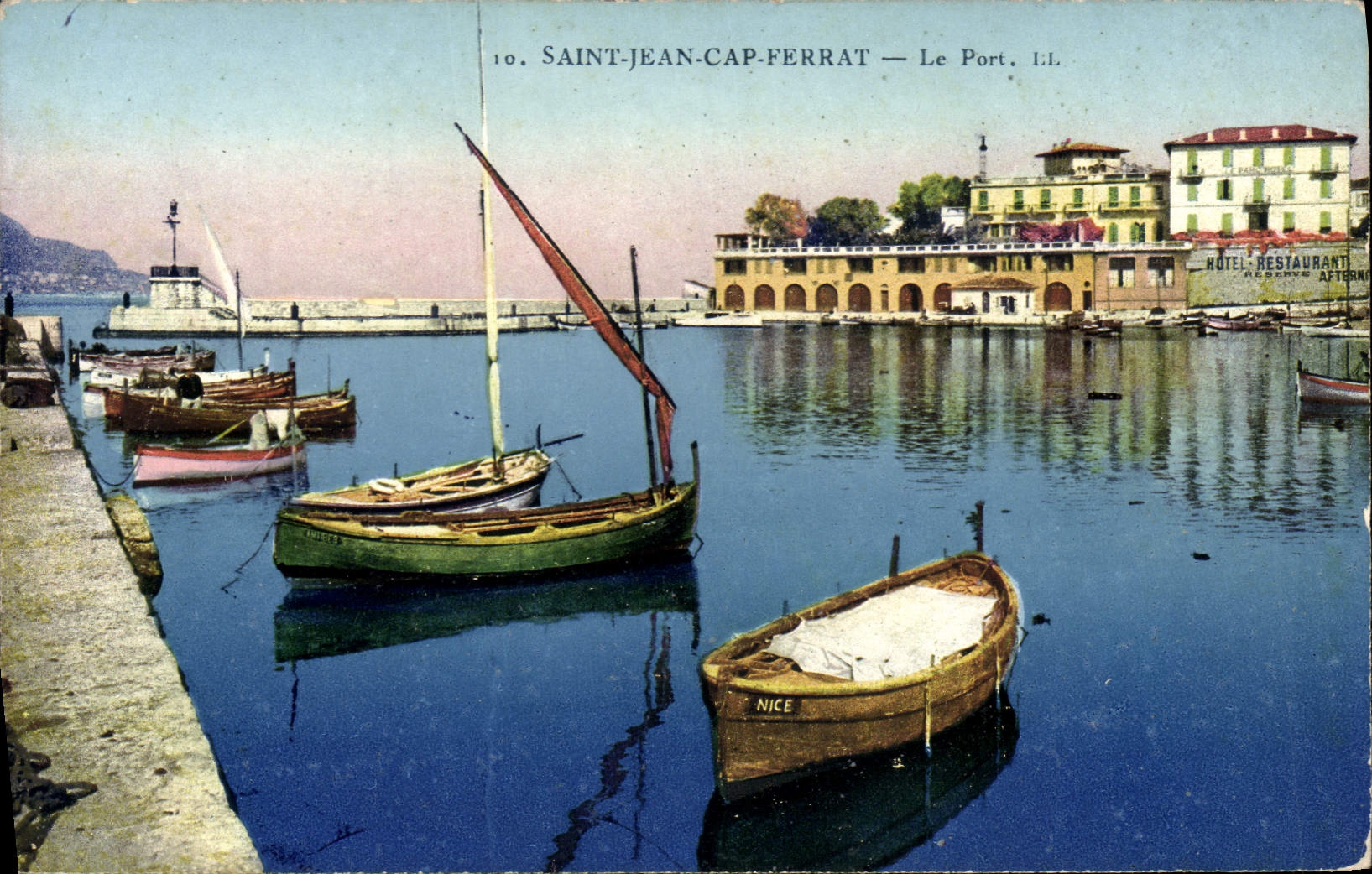 CPA Saint Jean Cap Ferrat Le Port