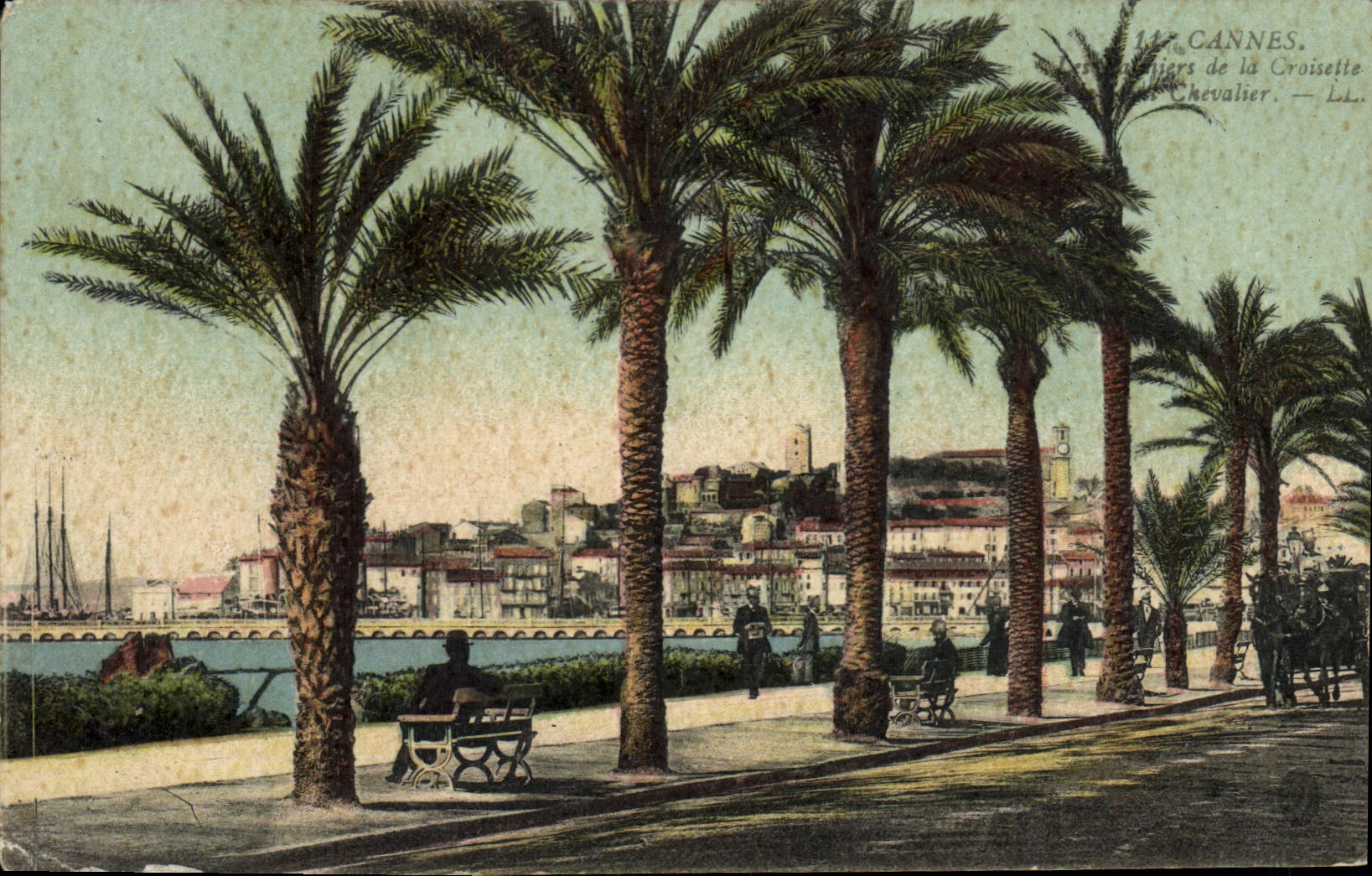 CPA Cannes Croisette et le Mont Chevalier