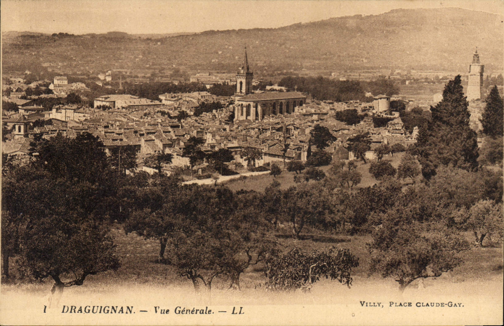 CPA Draguignan Vue Generale 