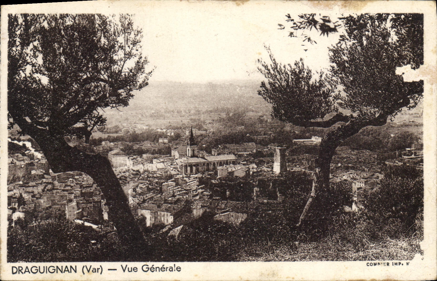 CPA Draguignan Var Vue generale 