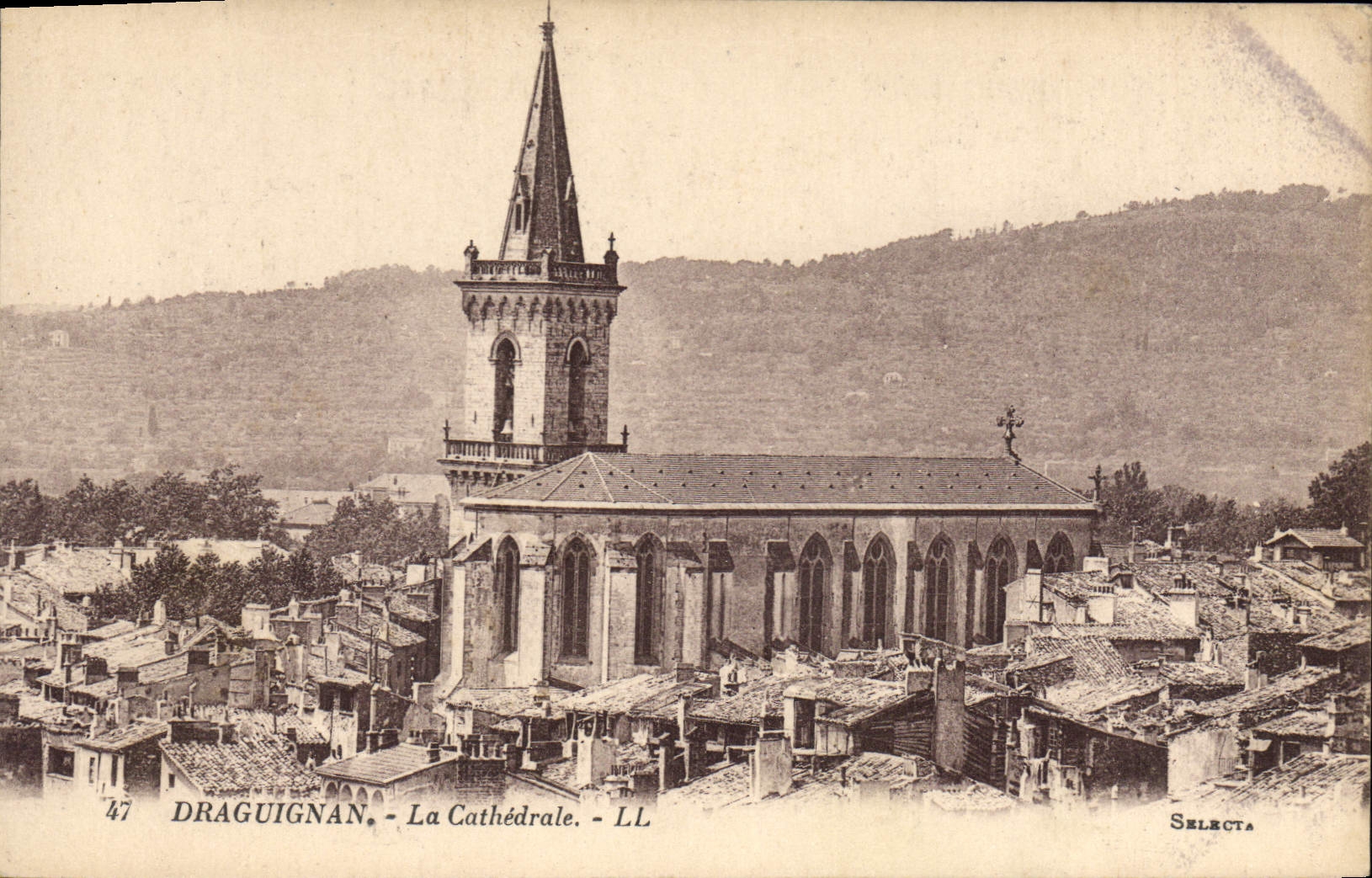 CPA Draguignan La Cathedrale 
