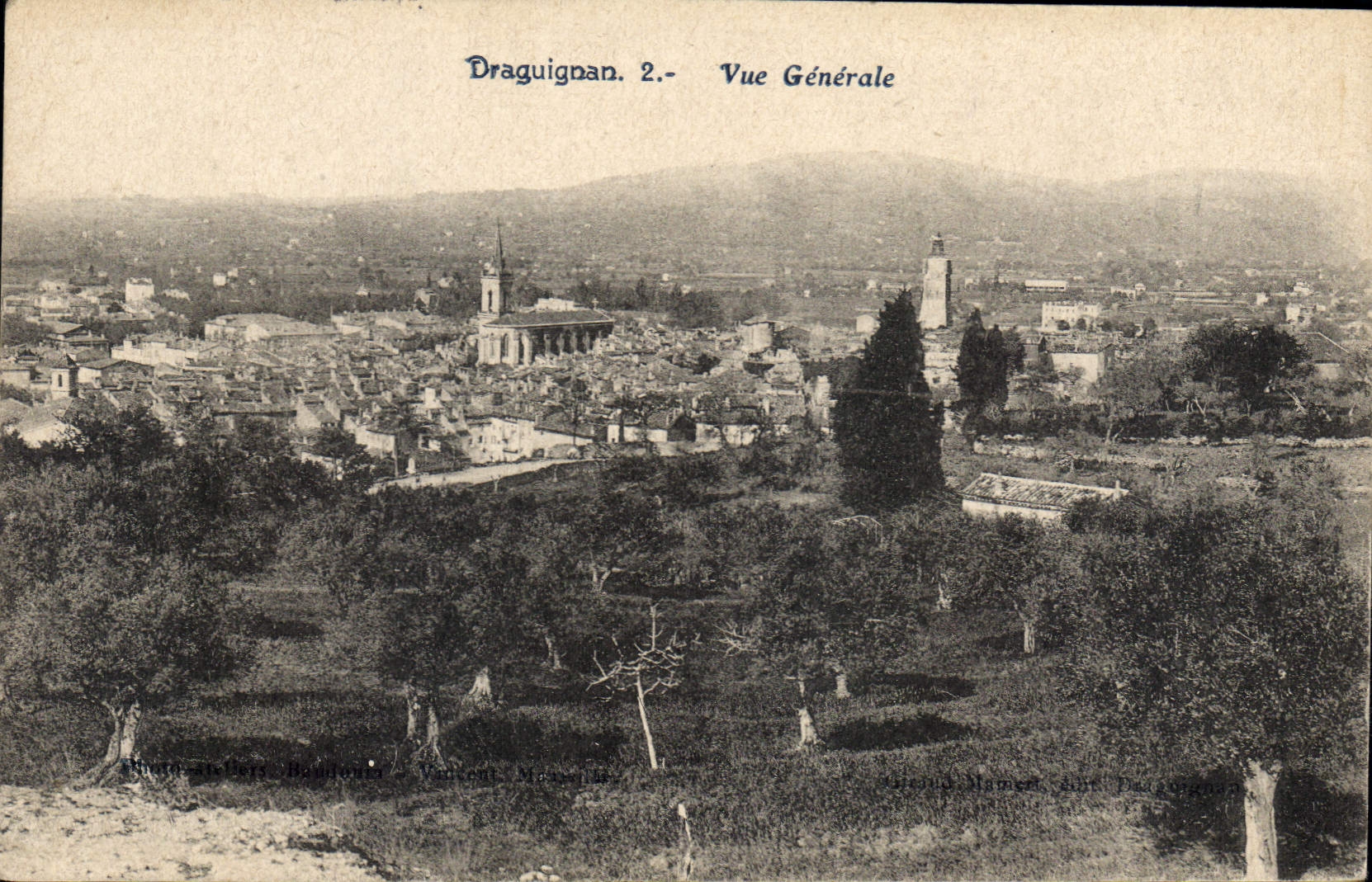 CPA Draguignan Vue generale 