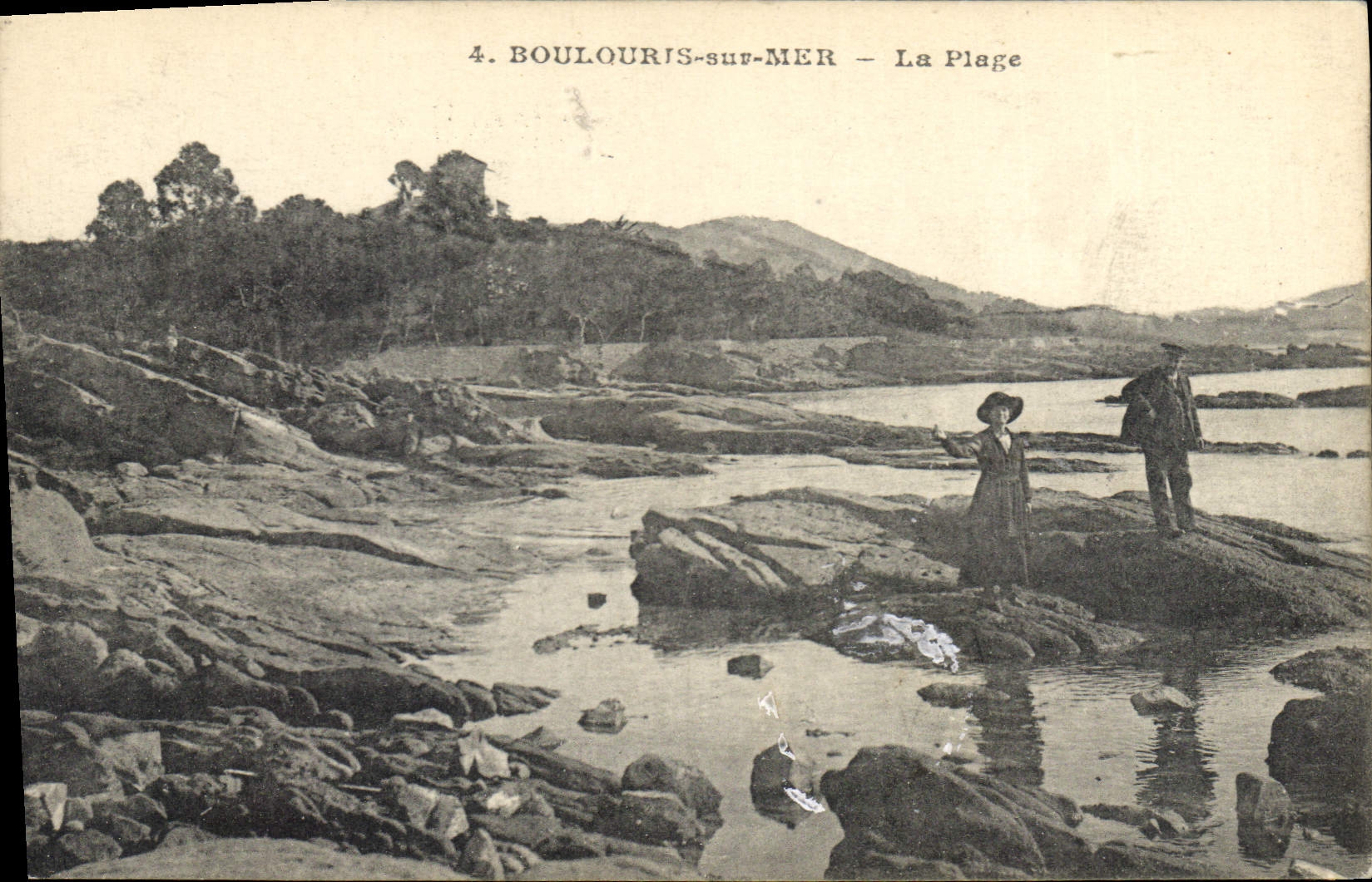 CPA Boulouris aur Mer La Plage