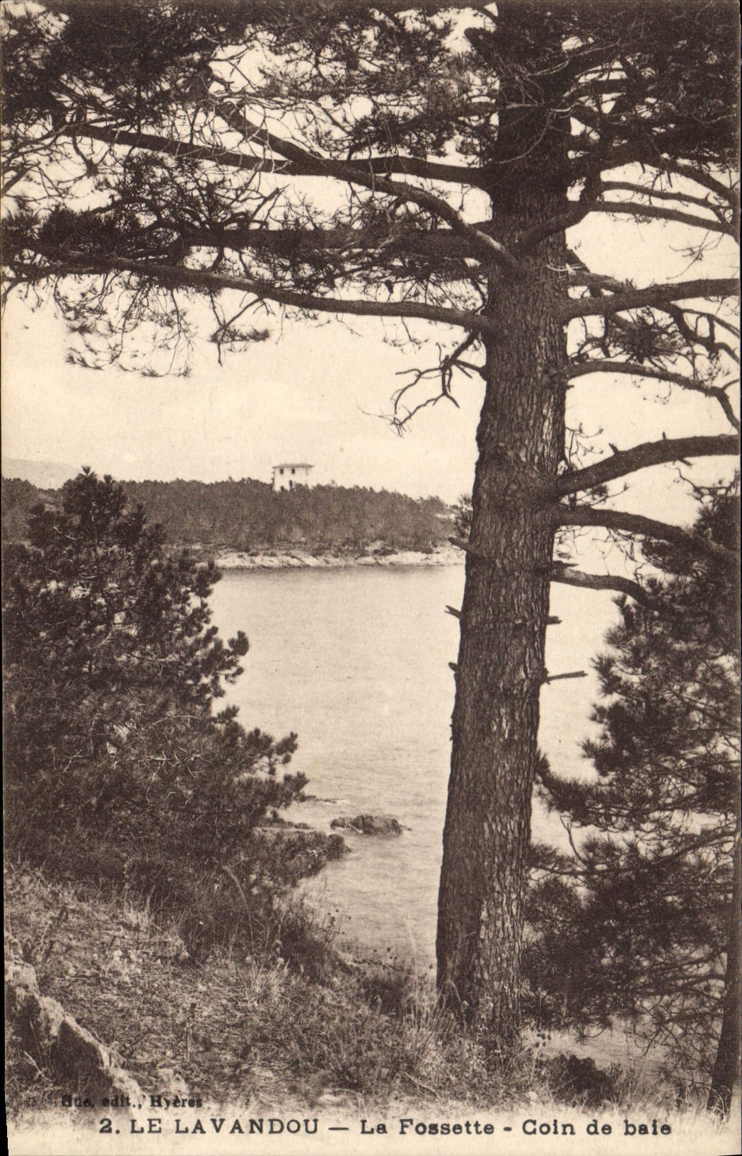 CPA Le Lavandou La Fossette Coin de Baie