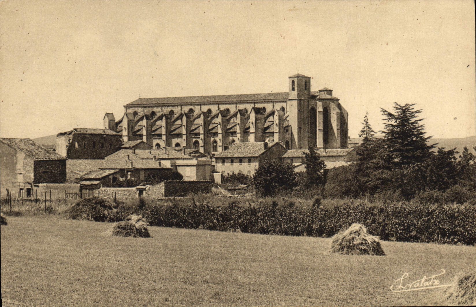 CPA Basilique de St Maximin Var Basilica of St Maximin 