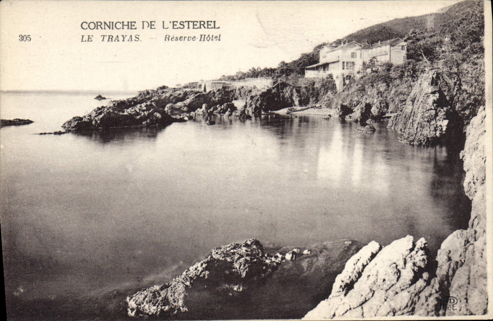 CPA Corniche de l'Esterel Le Trayas Reserve Hotel