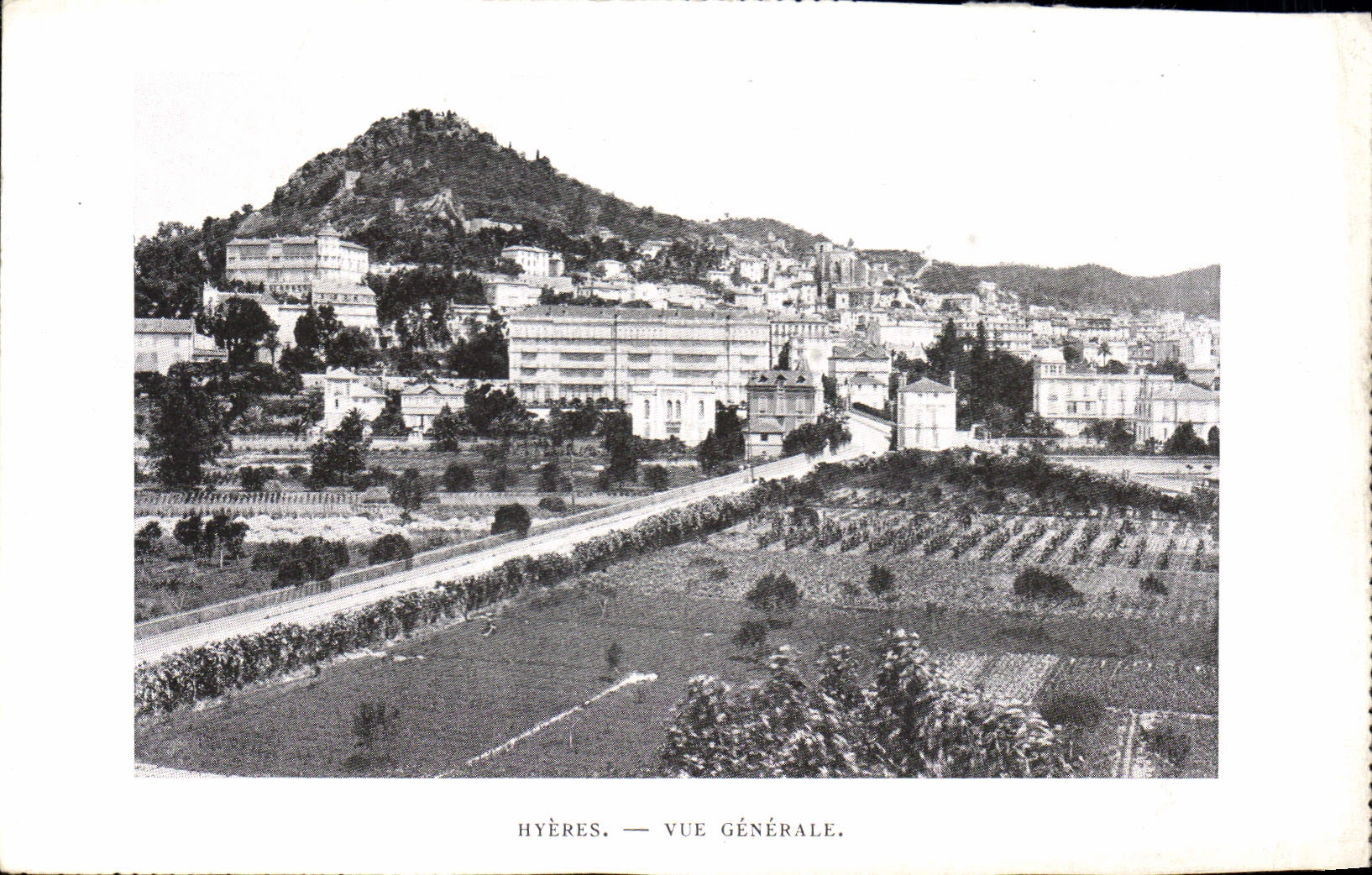 CPA Hyeres Vue Generale 