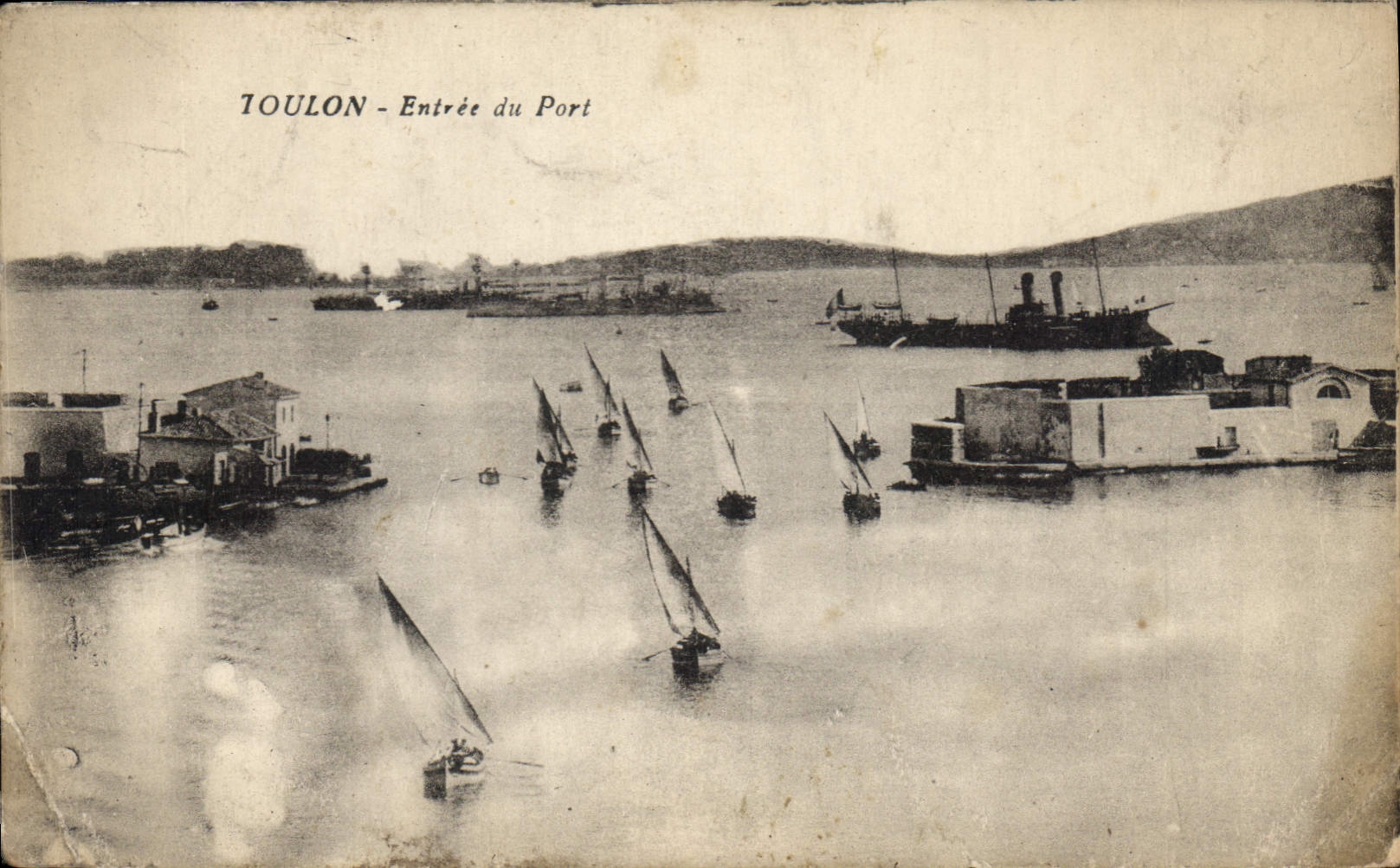 CPA Toulon Entree du Port 