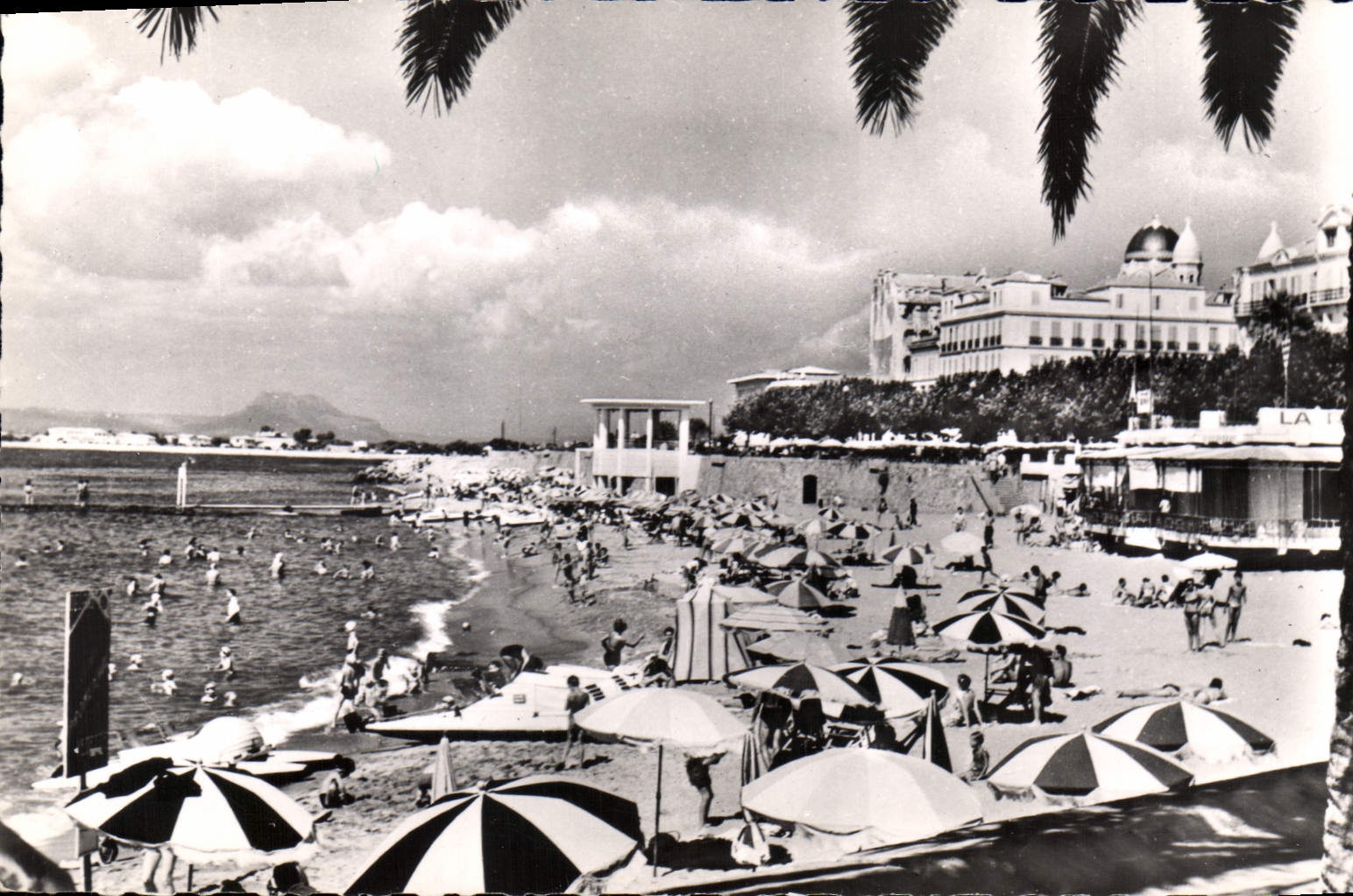CPA Cote d'Azur Saint Raphael Var La Plage 