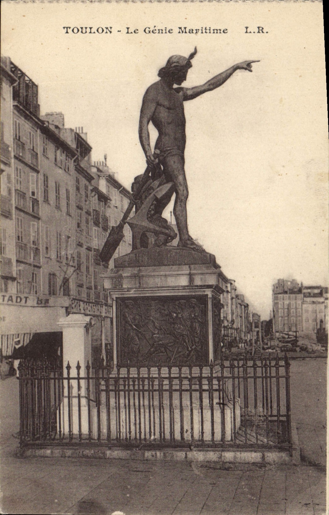 CPA Toulon Le Genie Maritime 