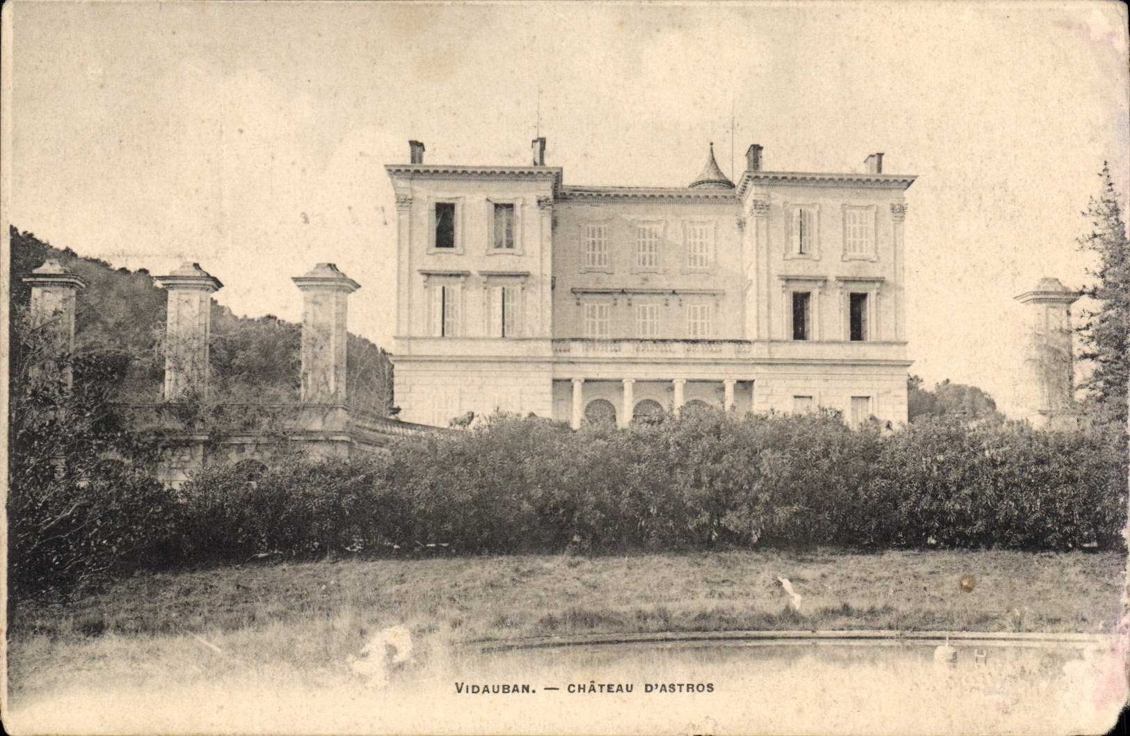 CPA Vidauban Chateau d'Astros 