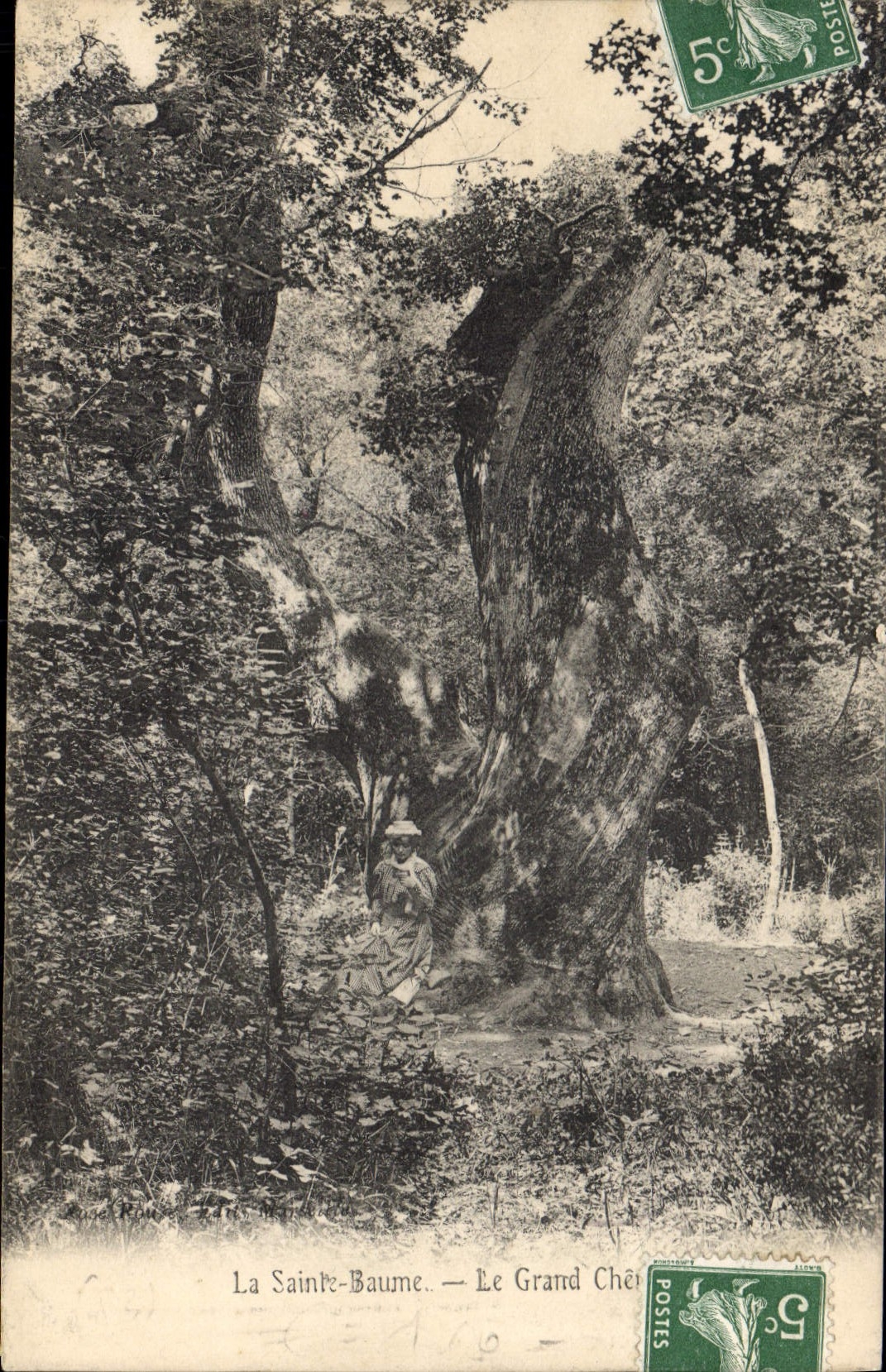 CPA La Sainte Baume Le Grand Ch 