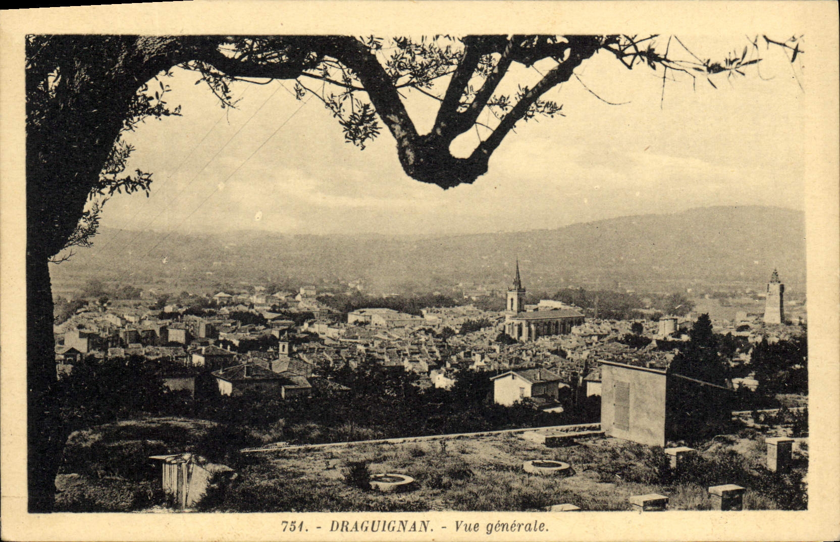 CPA Drauignan Vue generale 