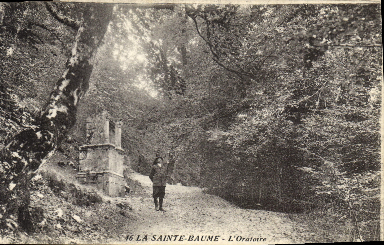 CPA La Sainte Baume l'Oratoire 