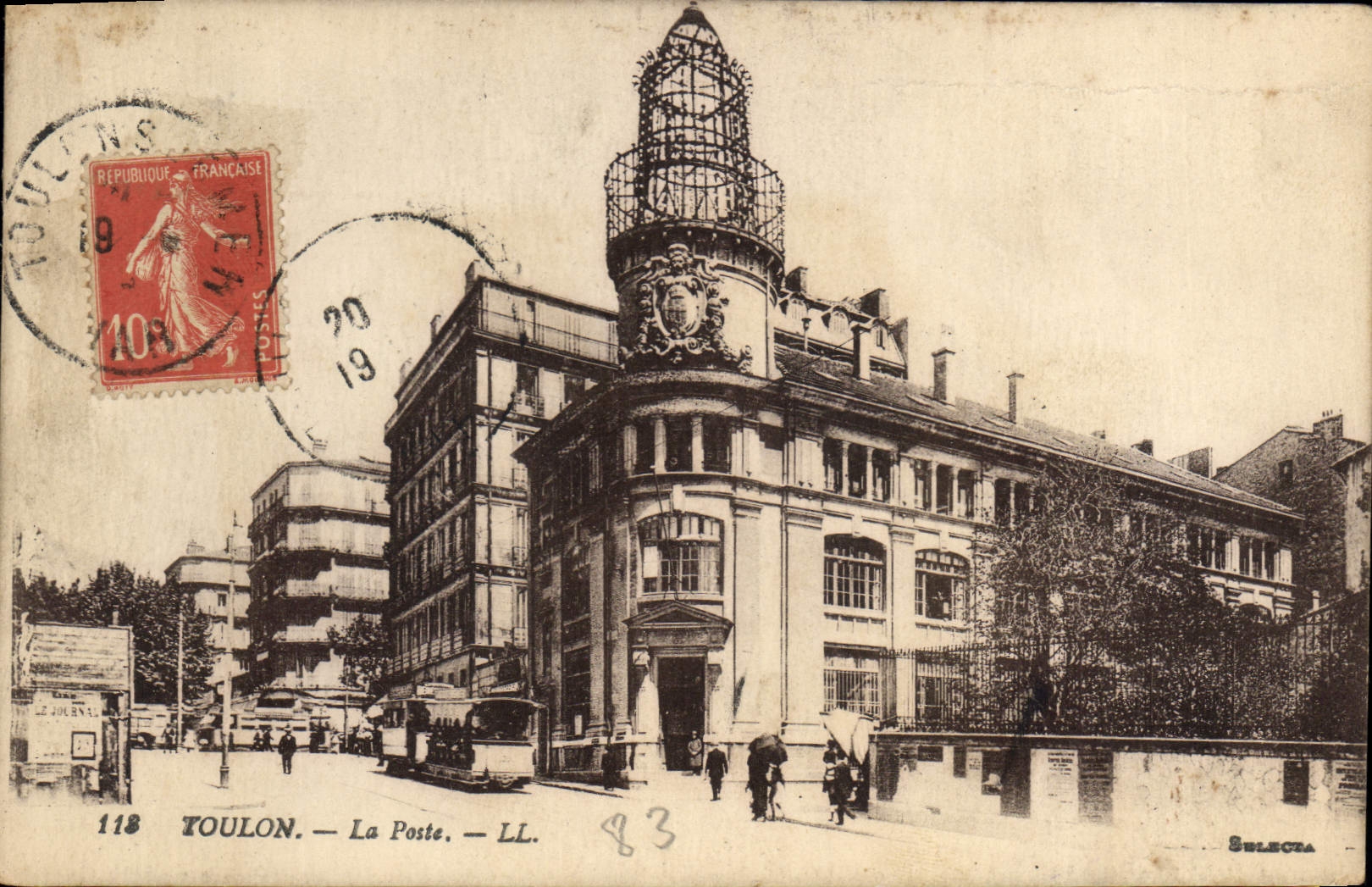 CPA Toulon La Poste 
