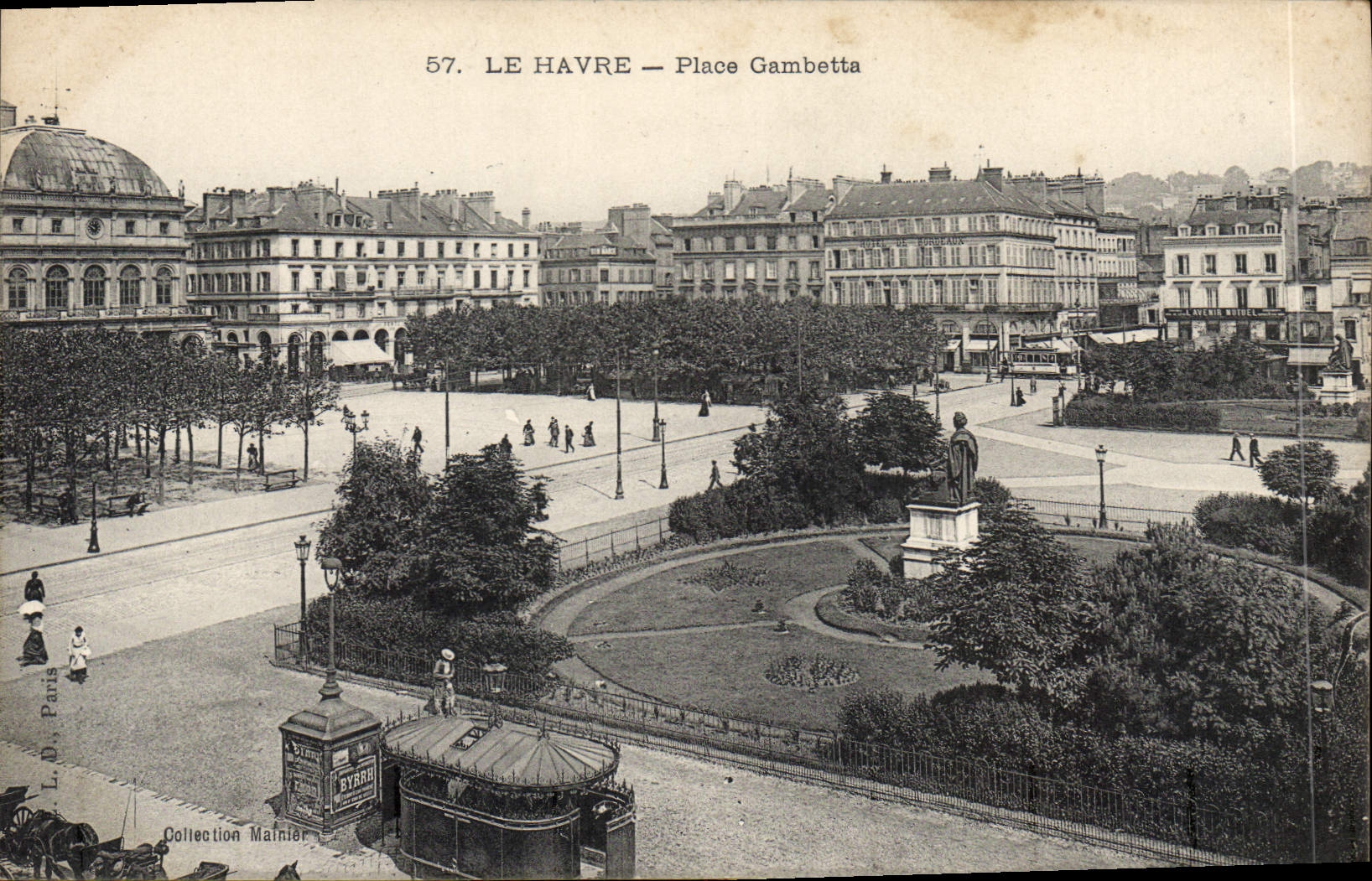 CPA Le Havre Place Gambetta 
