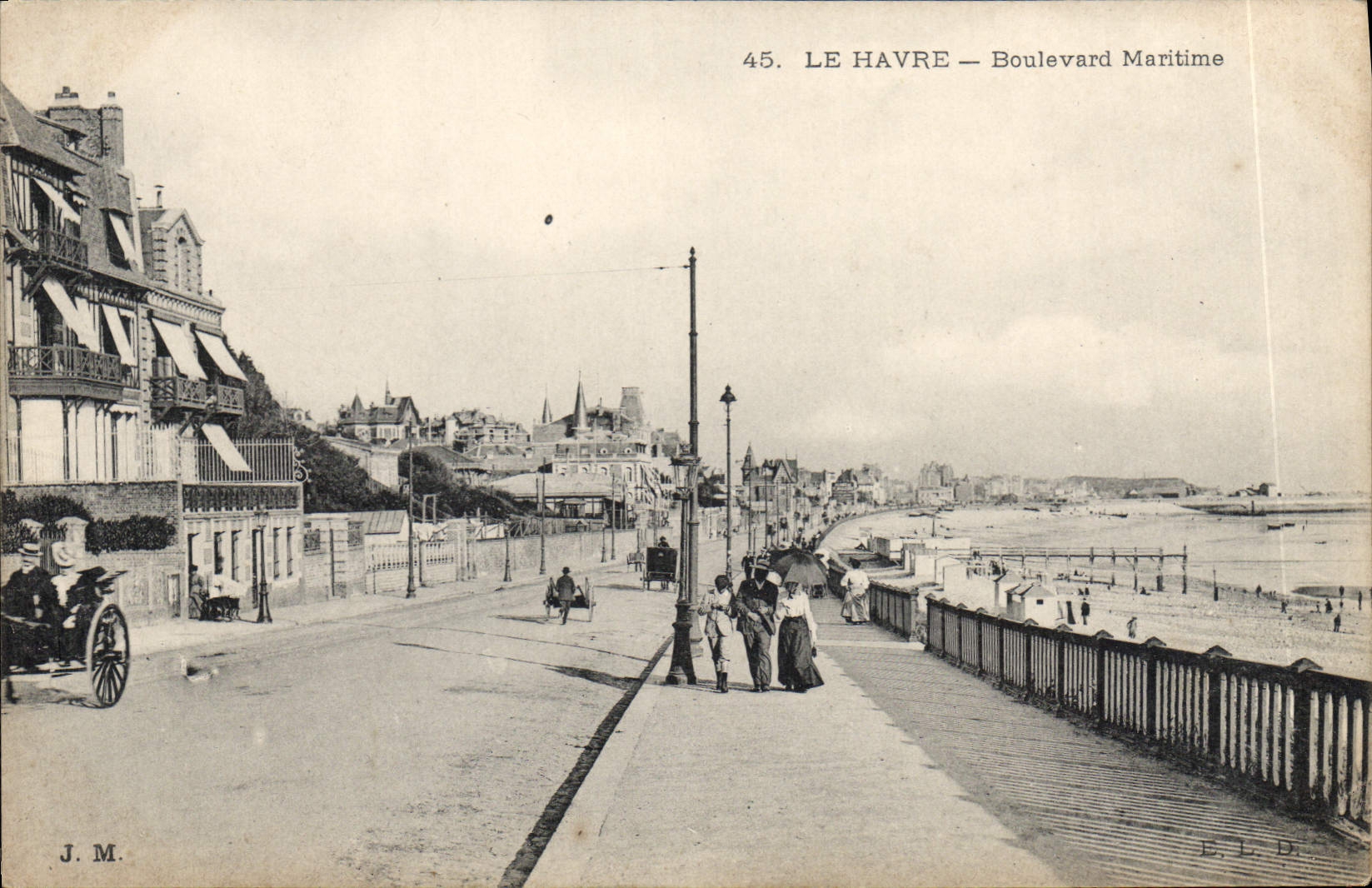 CPA Le Havre Boulevard Maritime 