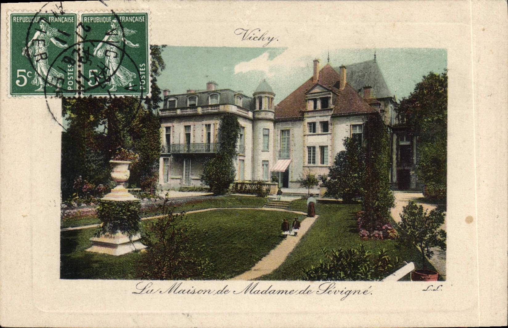 CPA Vichy La Maison de Madame de Sevigne 