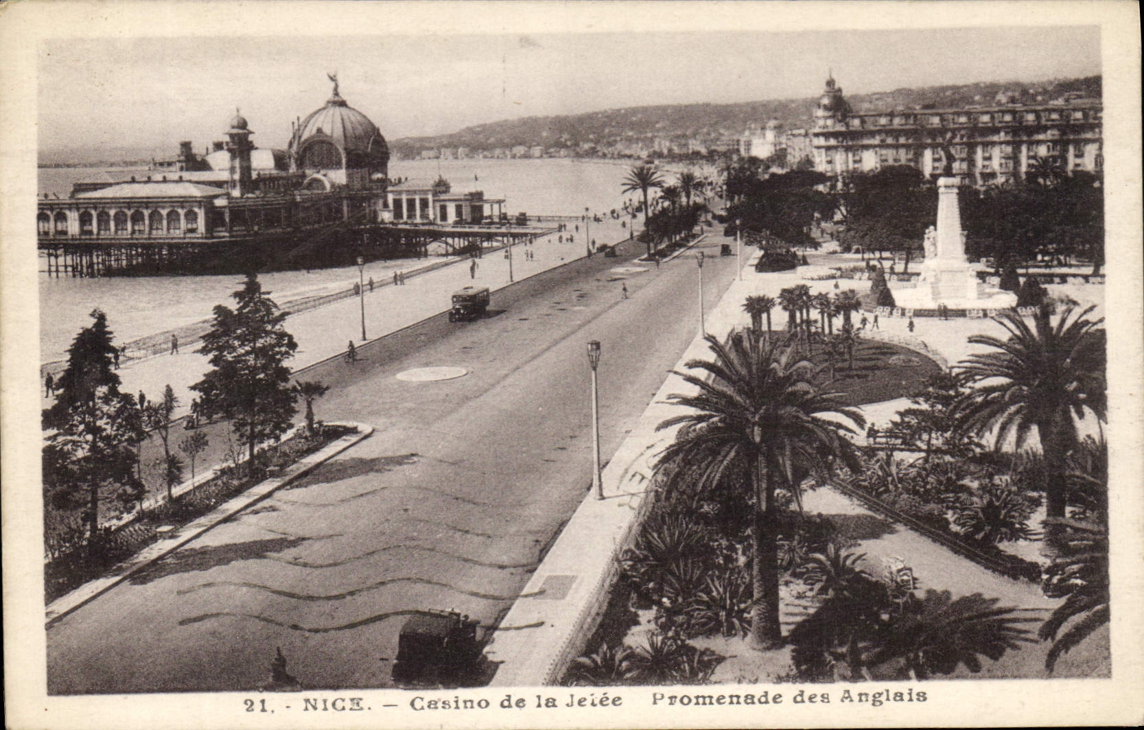 CPA Nice Casino de la Jetee Promenade des Anglais