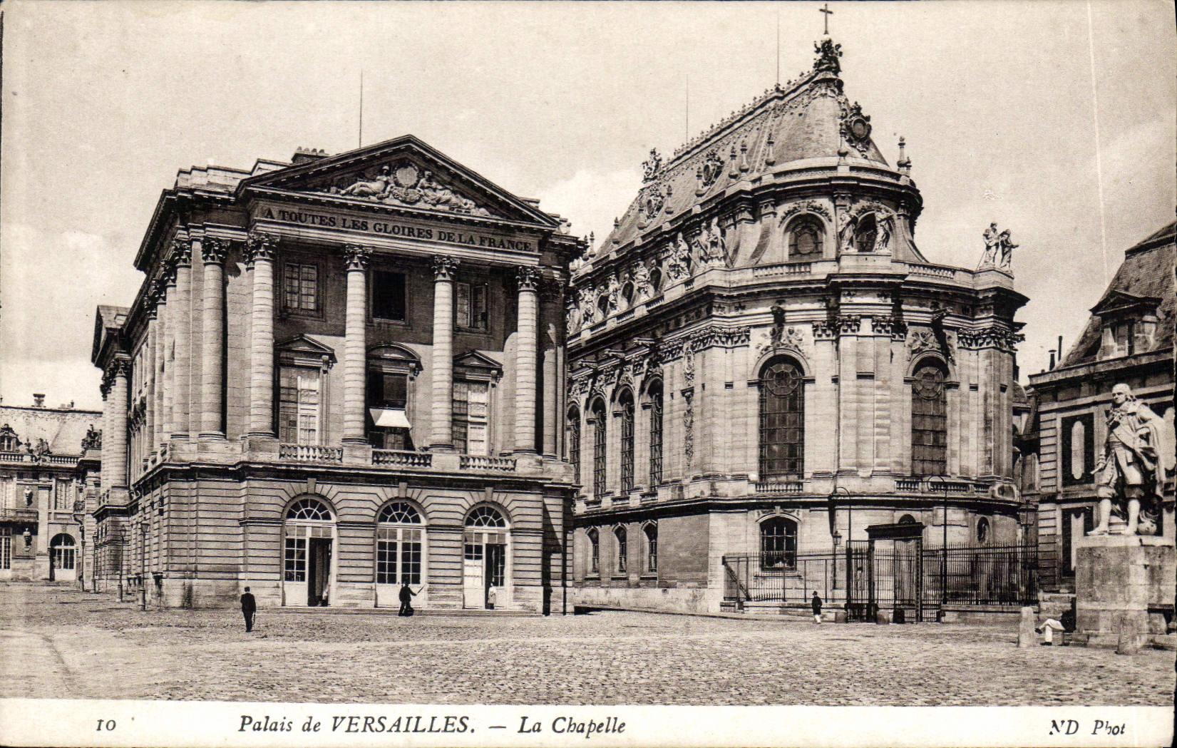 CPA Palais de Versailles La Chapelle 