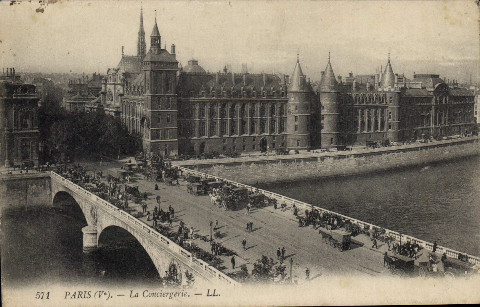 CPA Paris La Conciergerie 
