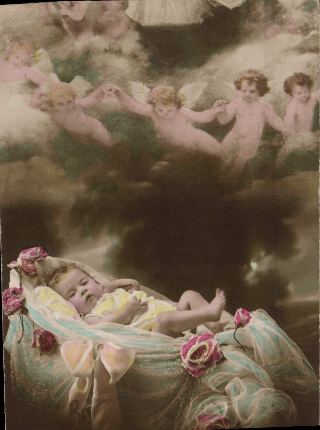 CPA Fantaisie Enfant Bebe