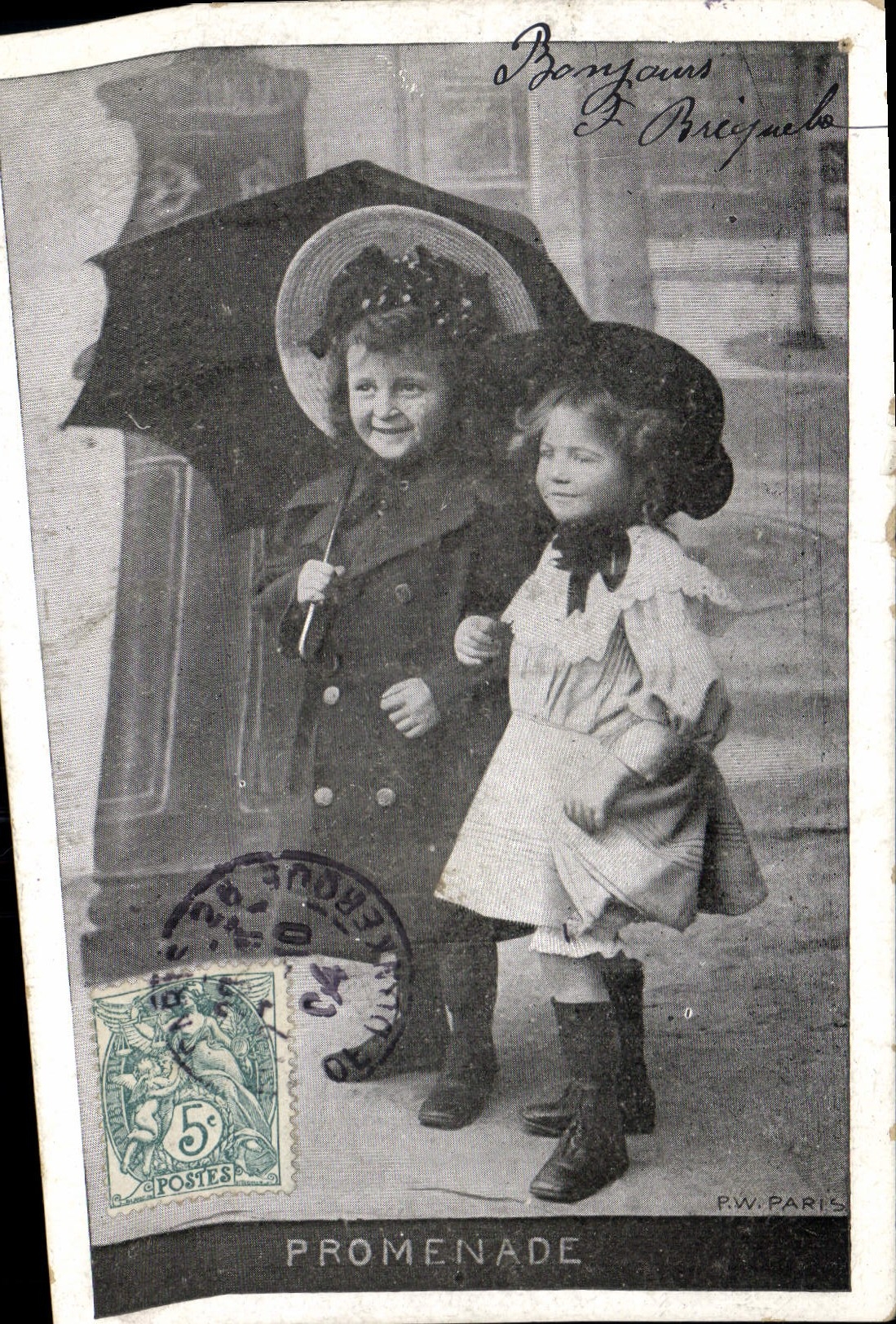 CPA Promenade Enfants