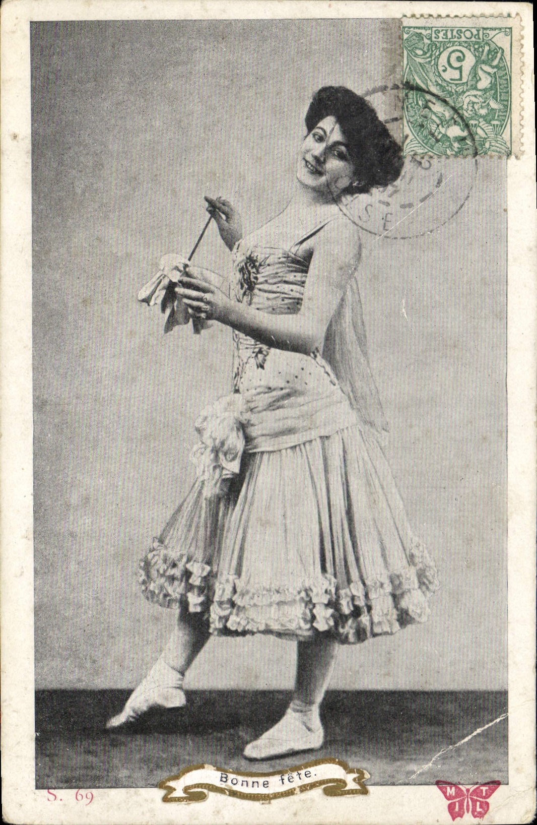CPA Bonne Fete Femme