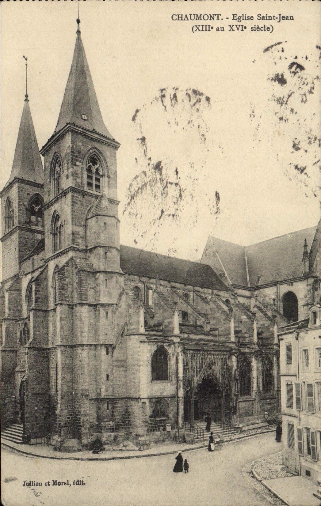 CPA Chaumont Eglise Saint Jean 