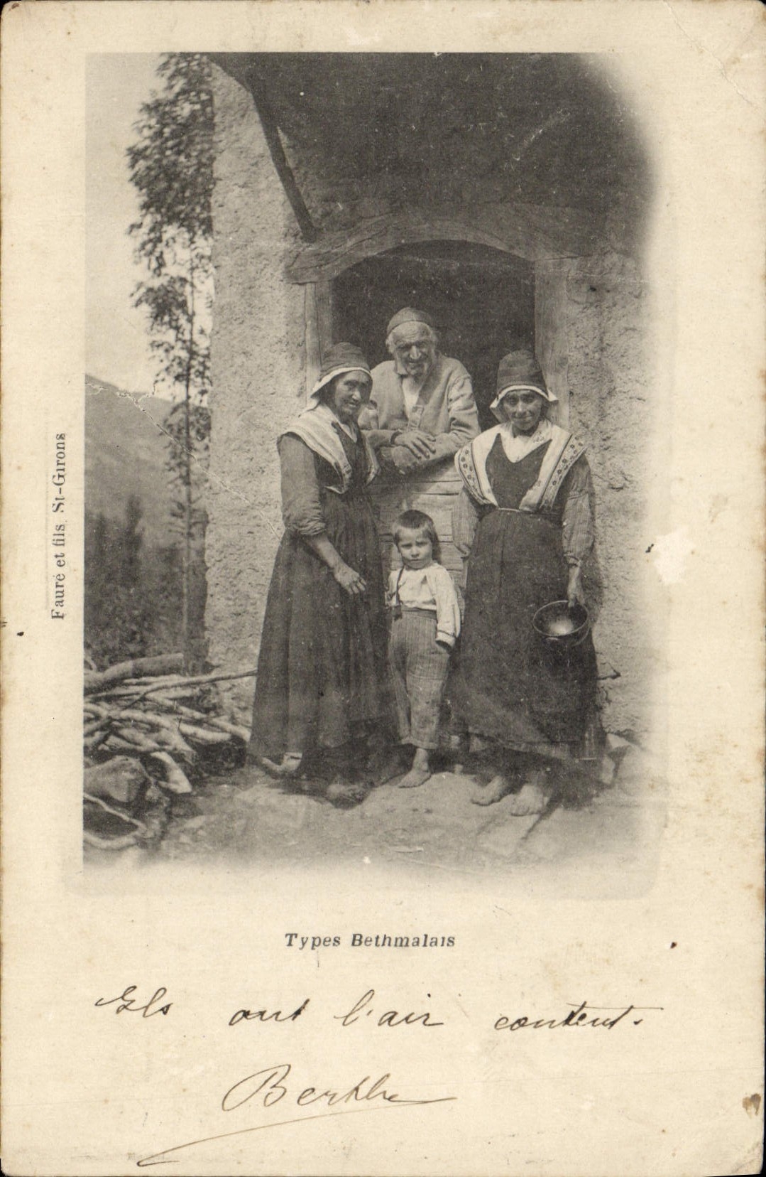 CPA Types Bethmalais 