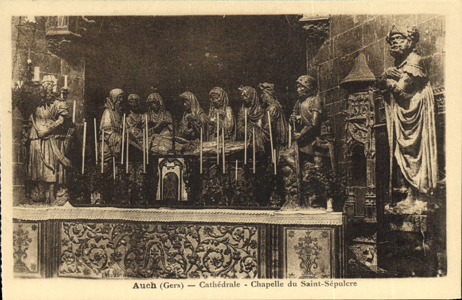CPA Auch Gers Cathedrale Chapelle du Saint Sepulcre