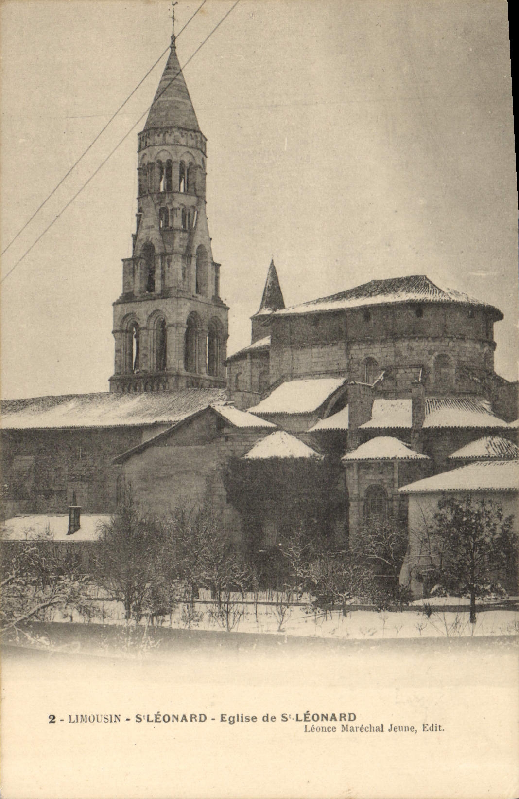 CPA Limousin S Leonard Eglise de S Leonard 