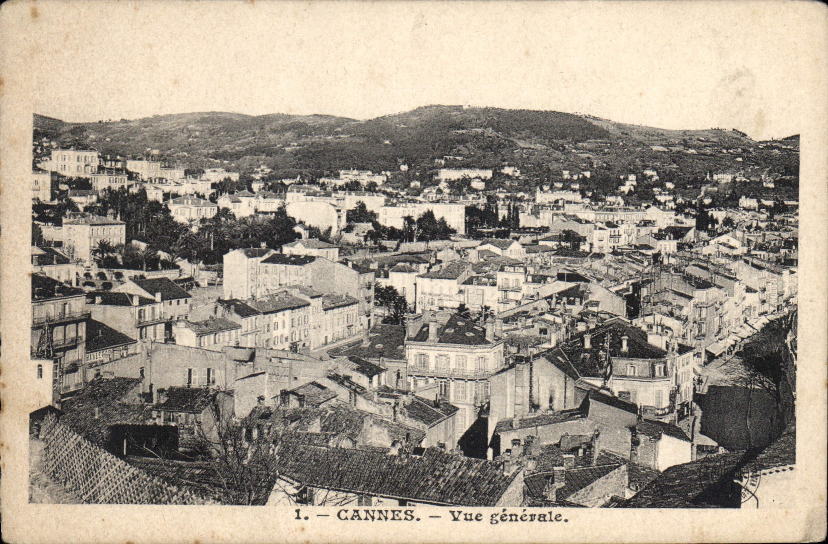 CPA Cannes Vue generale 