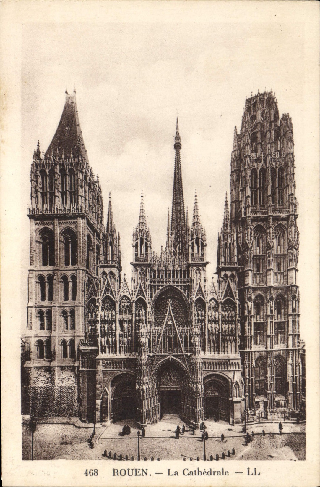 CPA Rouen La Cathedrale 