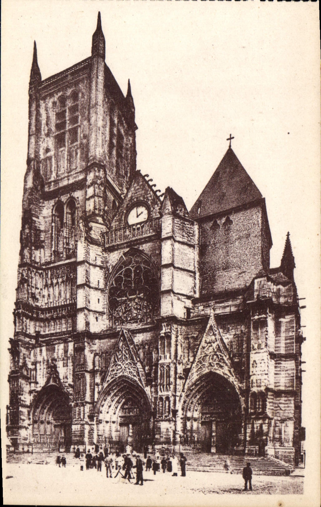 CPA Meaux La Cathedrale 