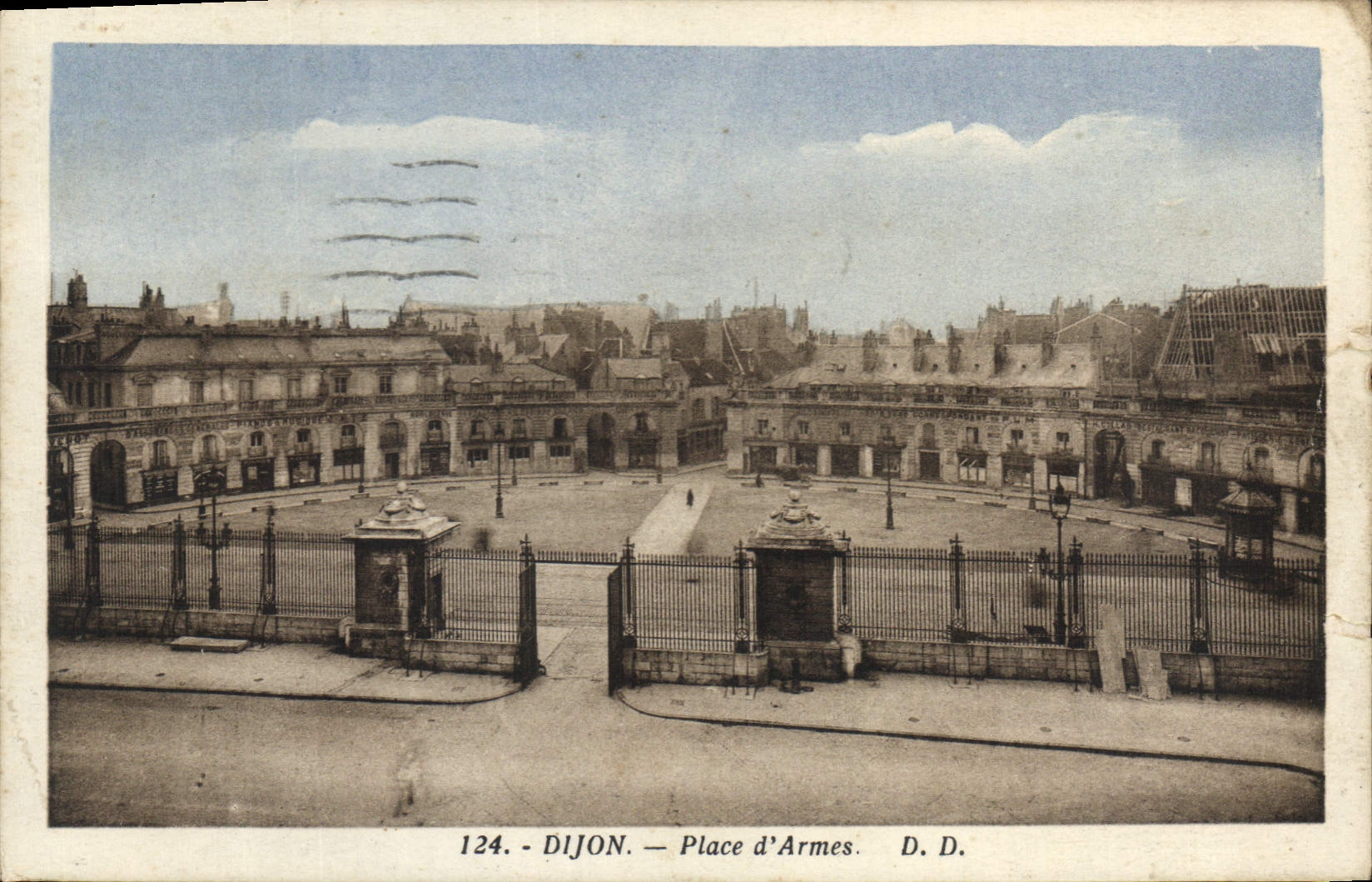 CPA Dijon Place d'Armes 