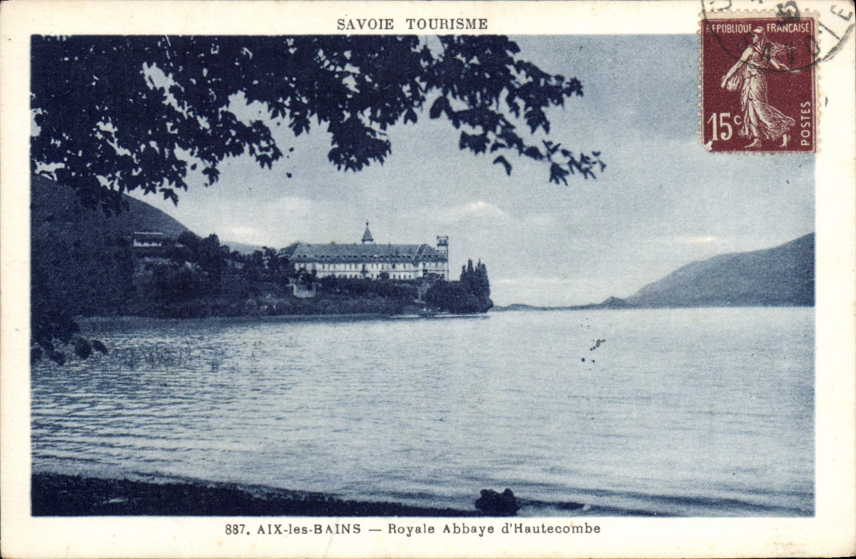 CPA Aix les Bains Royale Abbaye d'Hautecombe