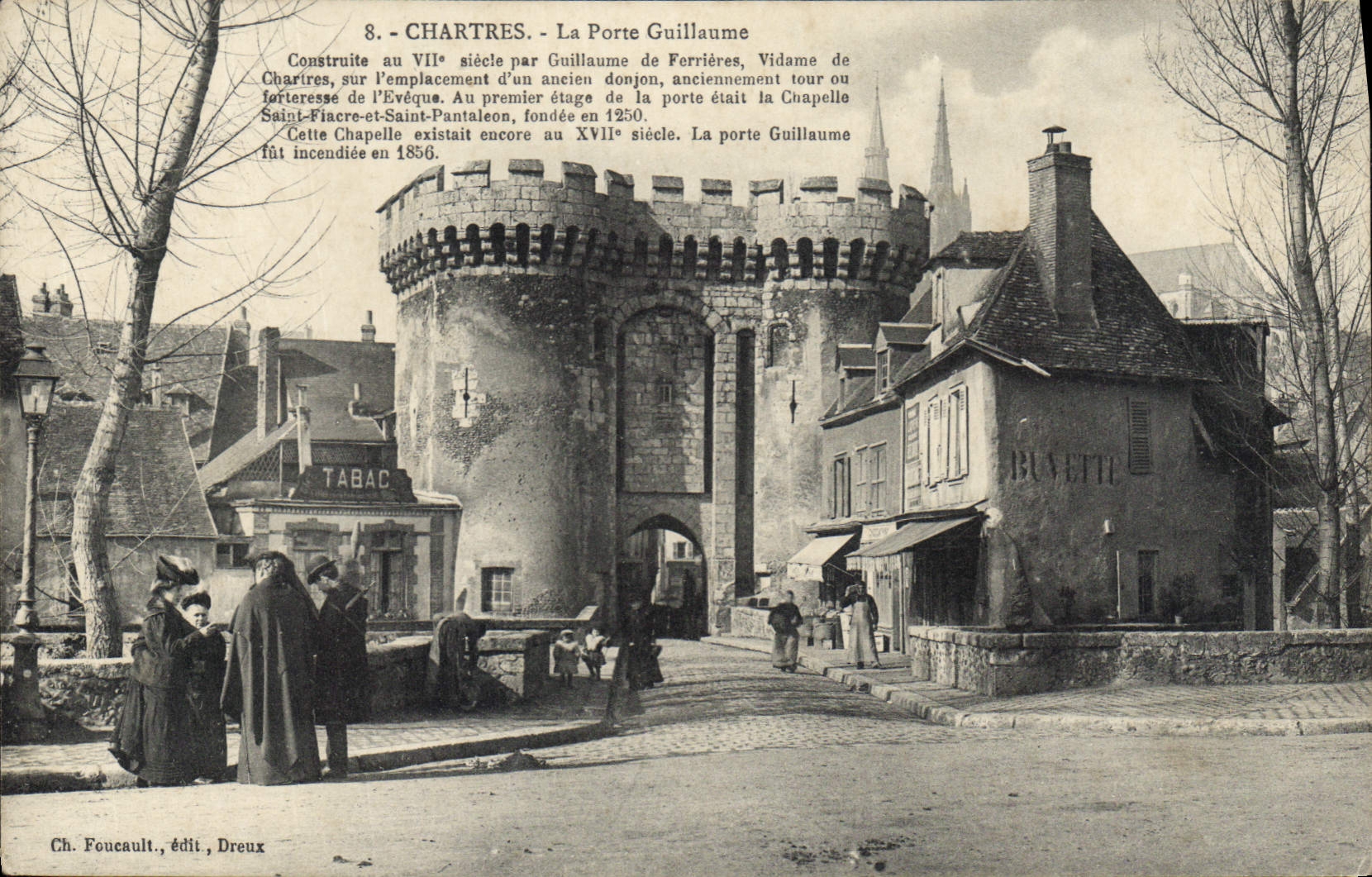 CPA Chartres La Porte Guillaume 