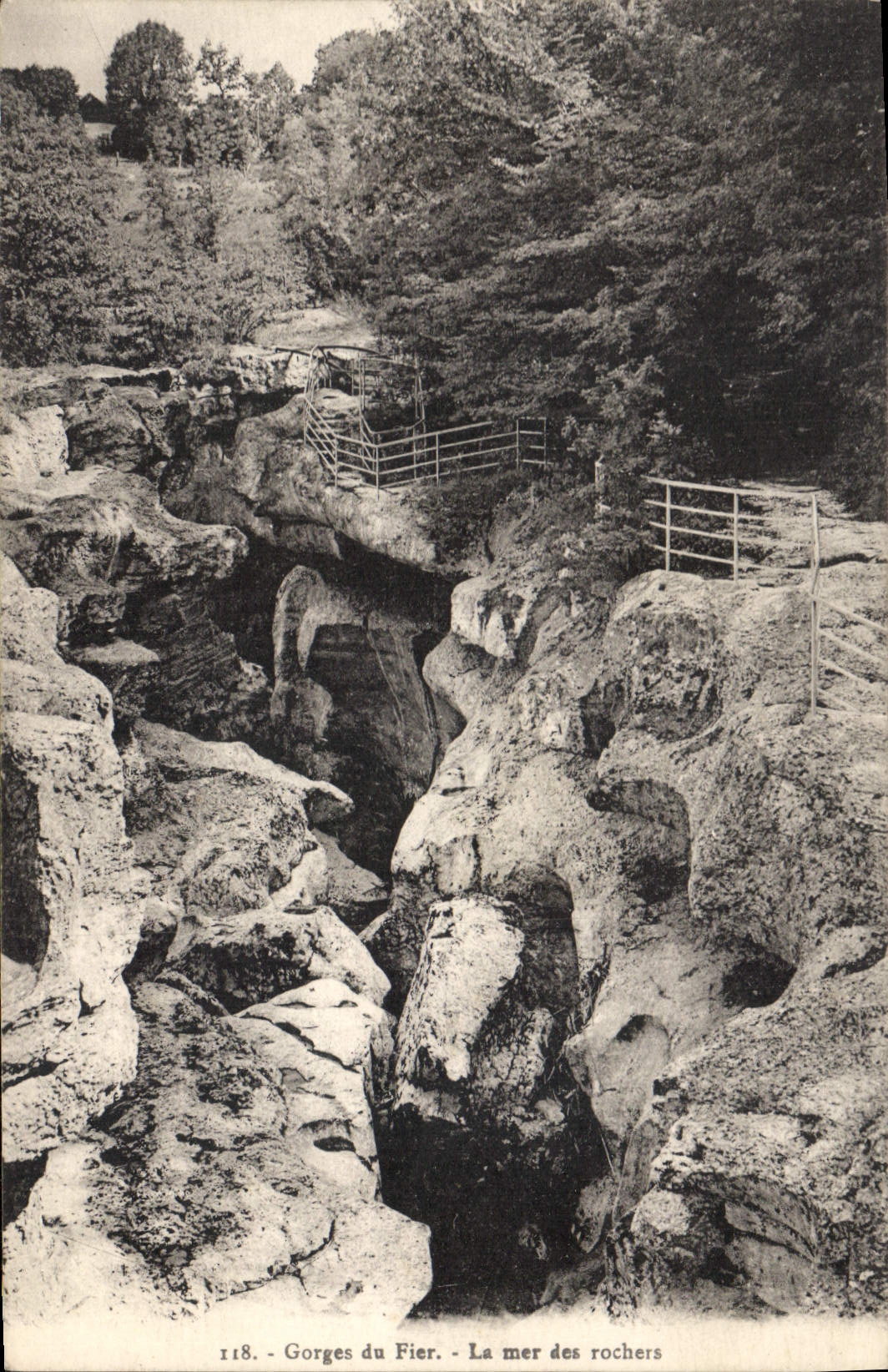 CPA Gorges du Fier La mer des Rochers