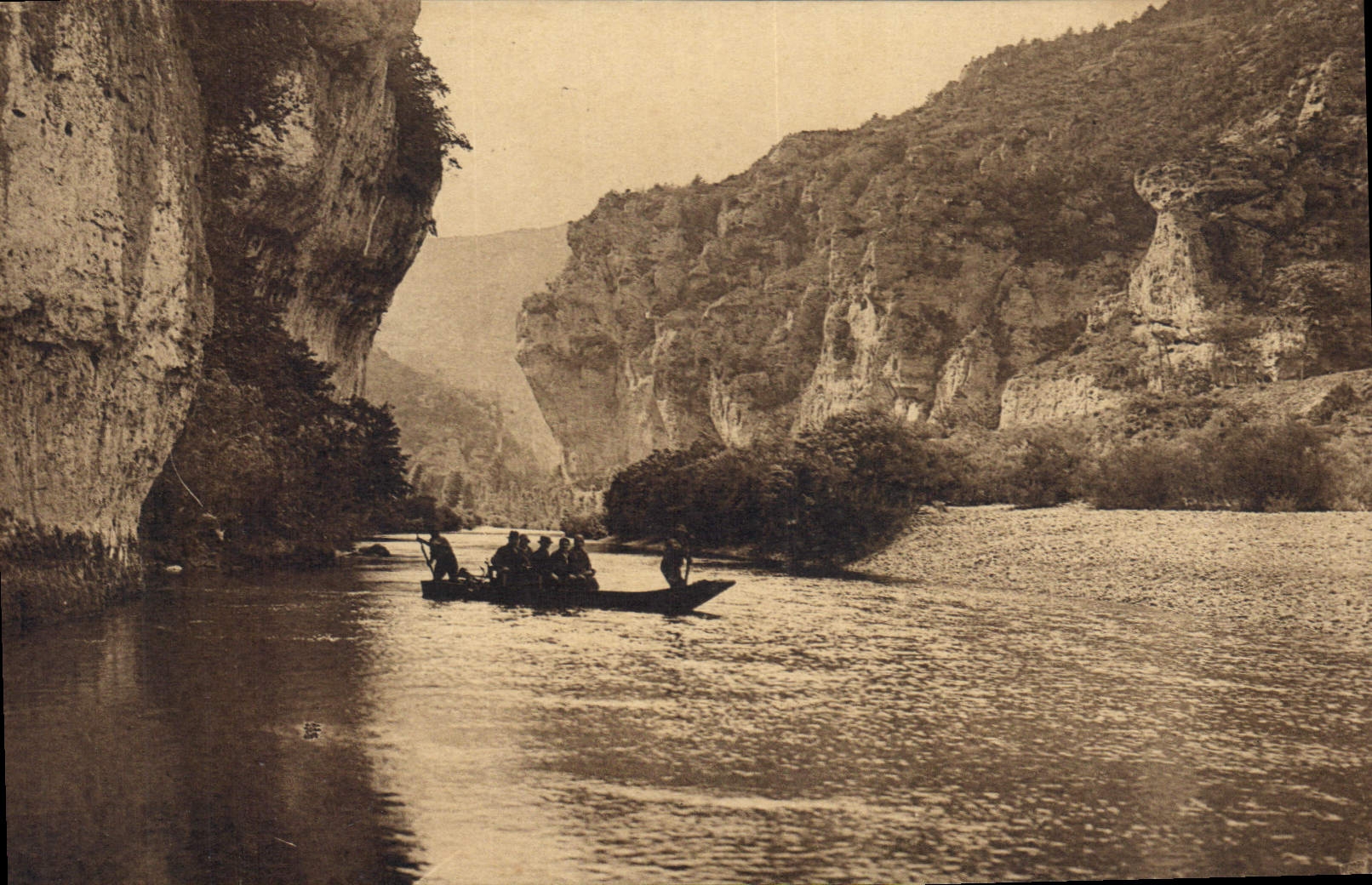 CPA Gorges du Tarn Entree des Detroits